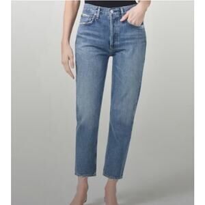 Agolde Women's Straight Leg Jeans - Blue